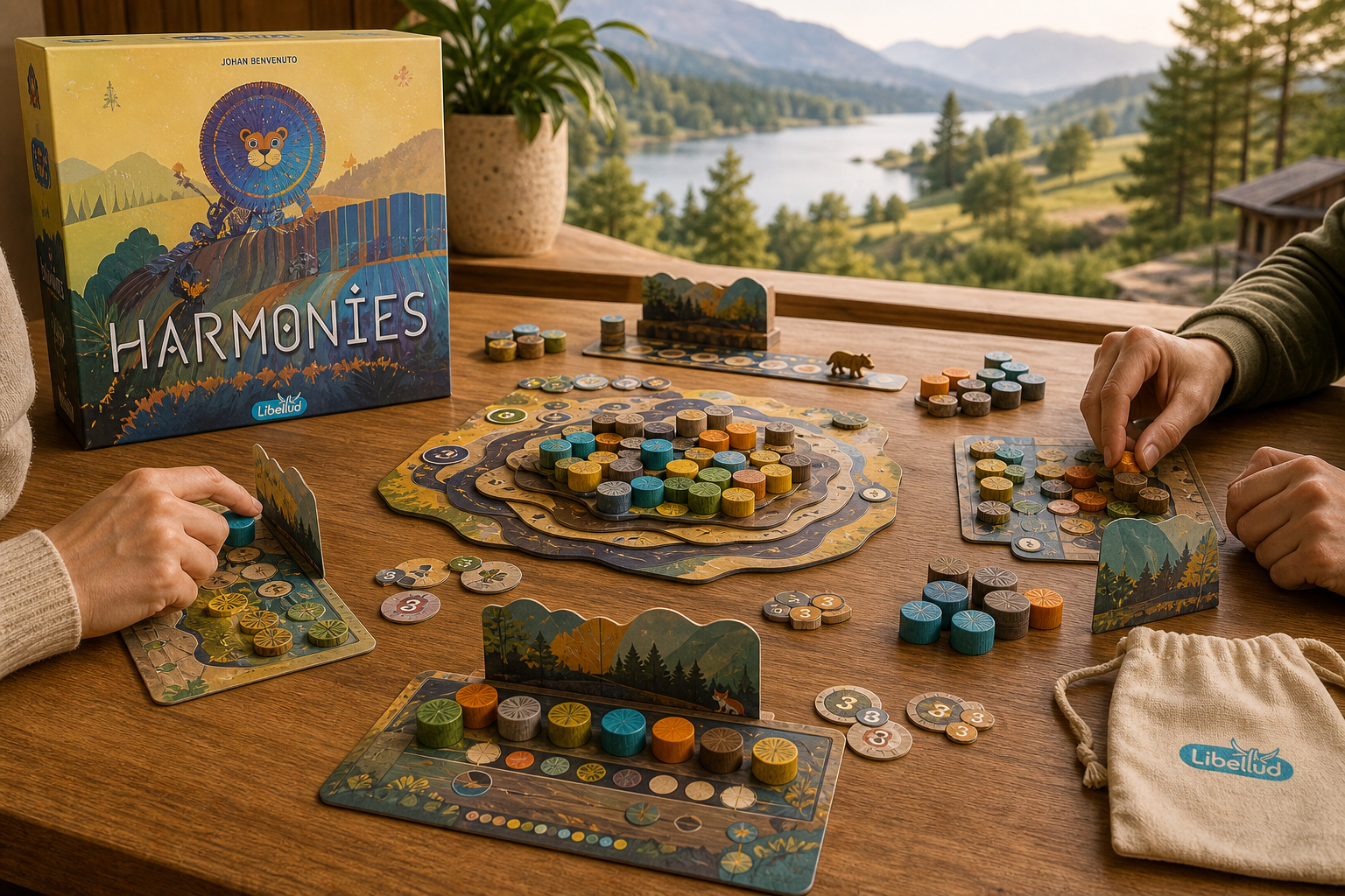 body image 1 5 Harmonies. El increíble paraíso mágico de los juegos de mesa de animales