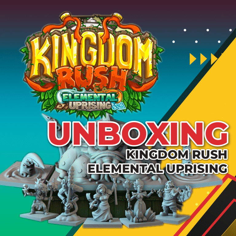 Kingdom Rush Elemental Uprising – Unboxing
