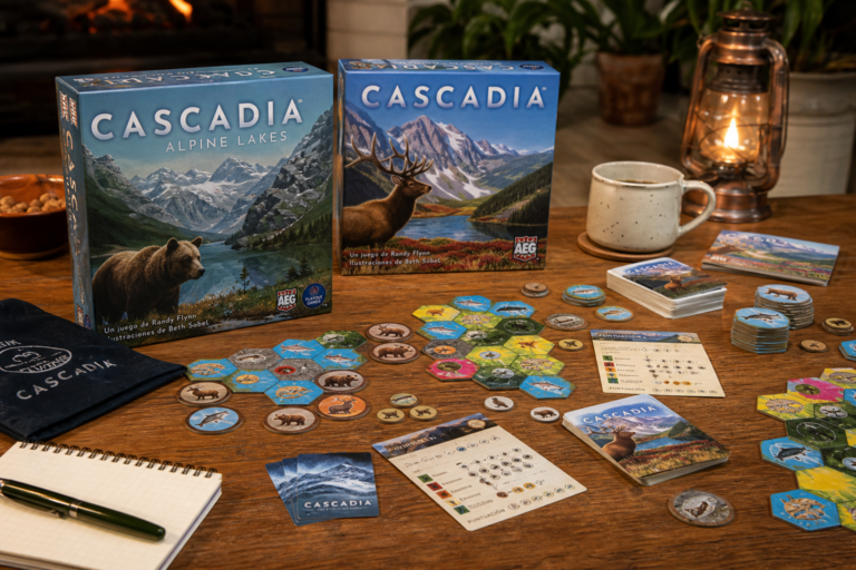Cascadia: Alpine Lakes, la hermosa continuación del juego de mesa Cascadia